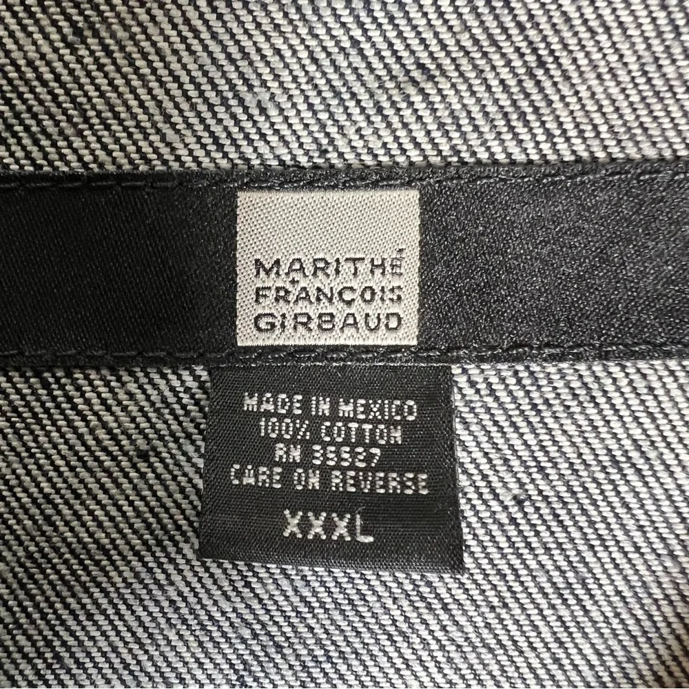Vintage Marithe Francois Girbaud 90's Men’s X Frame Denim Jean Jacket Size 3XL